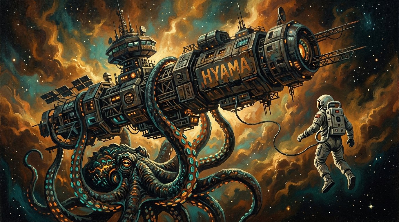 Raumstation Hyama - Retro Sci-Fi